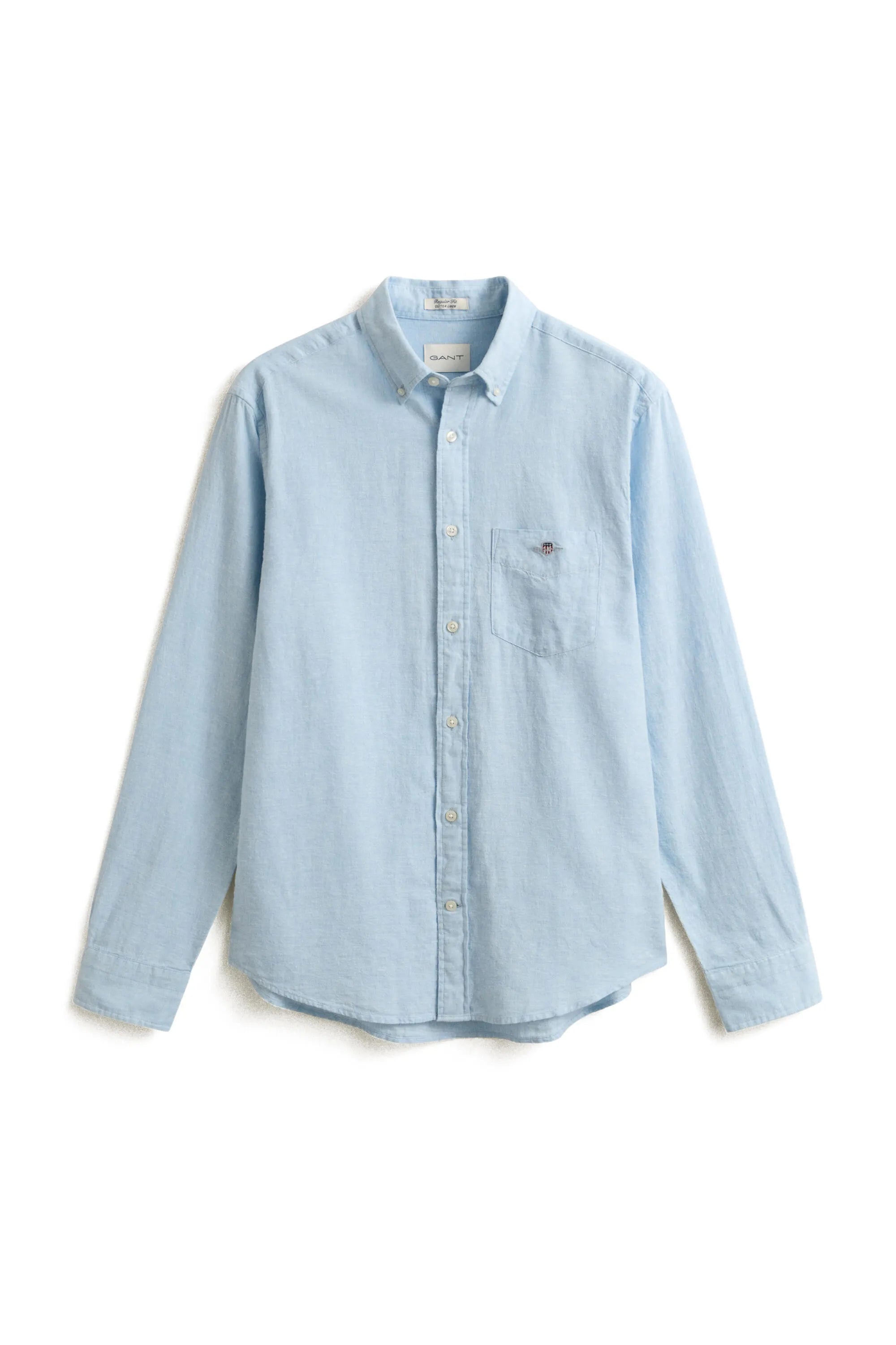 Hemd Regular Fit aus Leinenmix