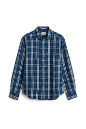 Hemd Regular Fit aus Leinenmix