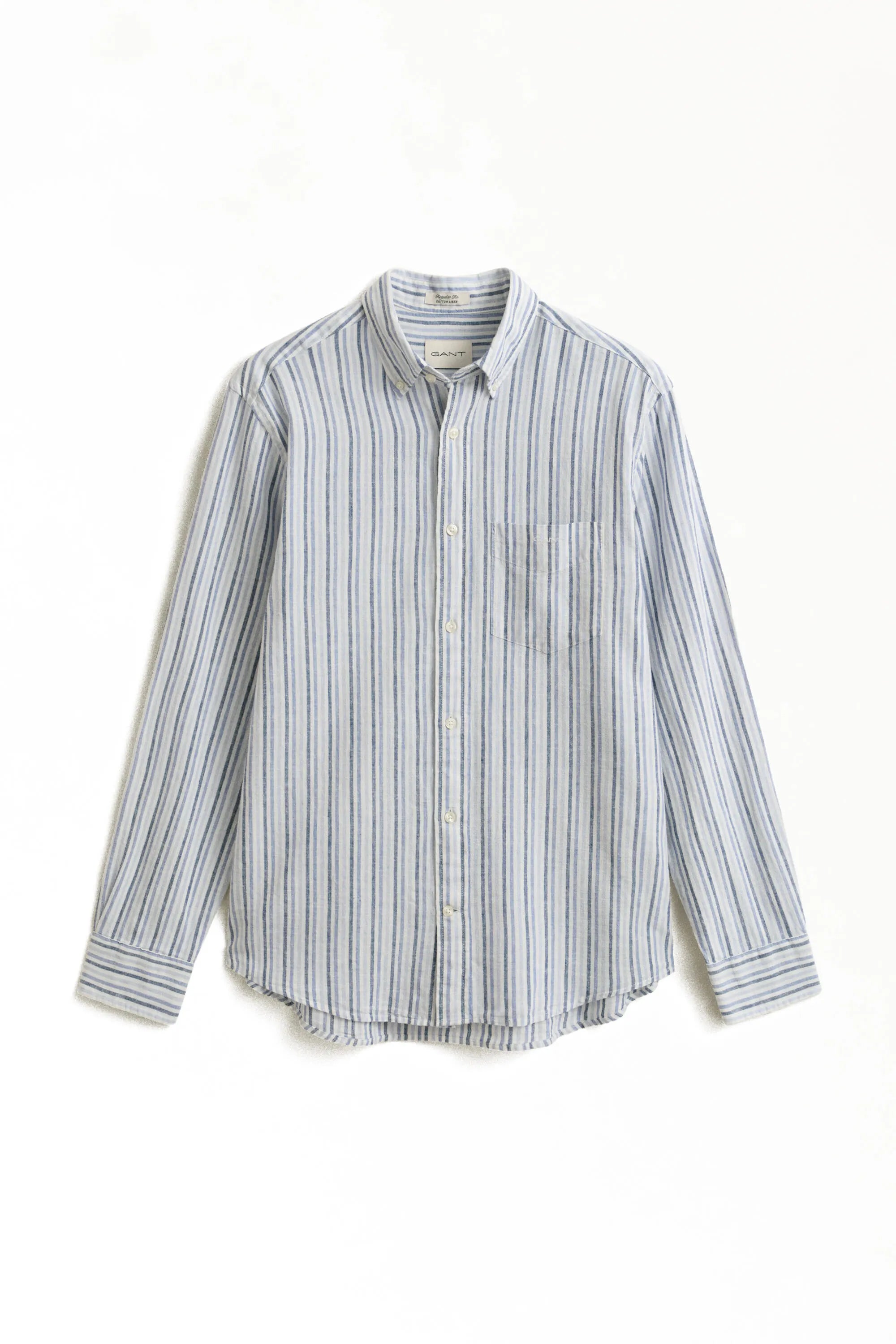 Hemd Regular Fit aus Leinenmix