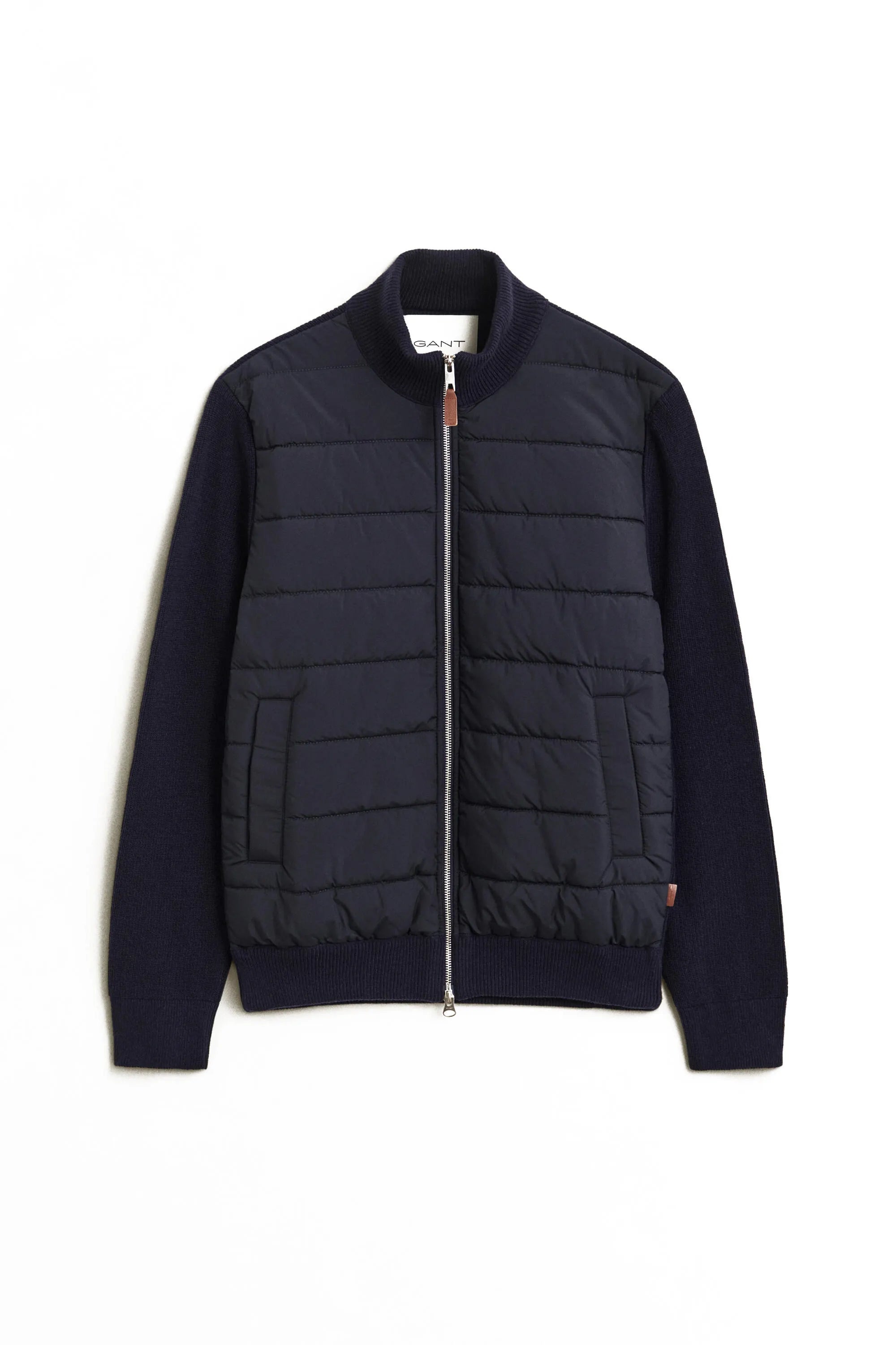 Hybridjacke aus Wollmix