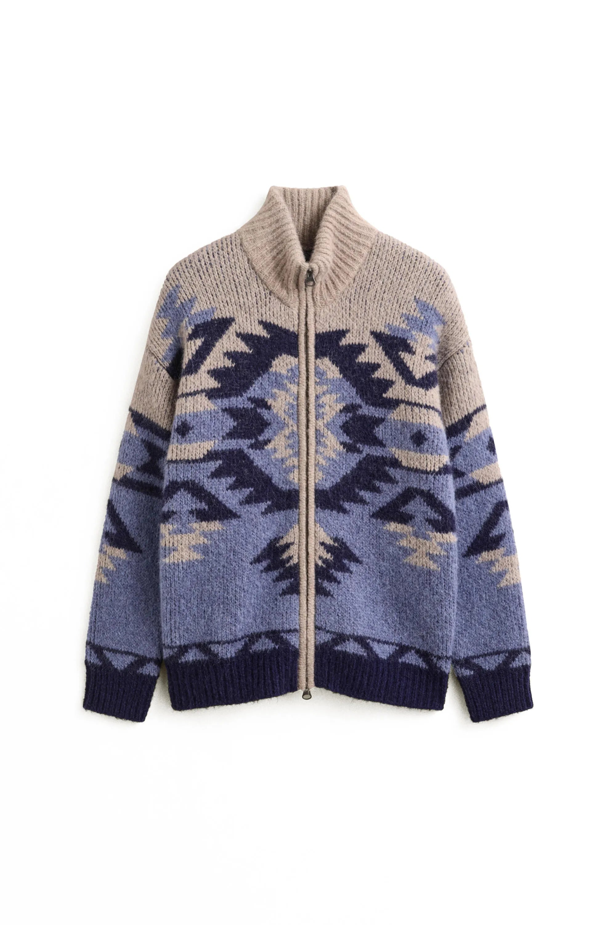 Strickjacke aus Alpakamix