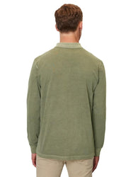 Sweatshirt mit Polokragen