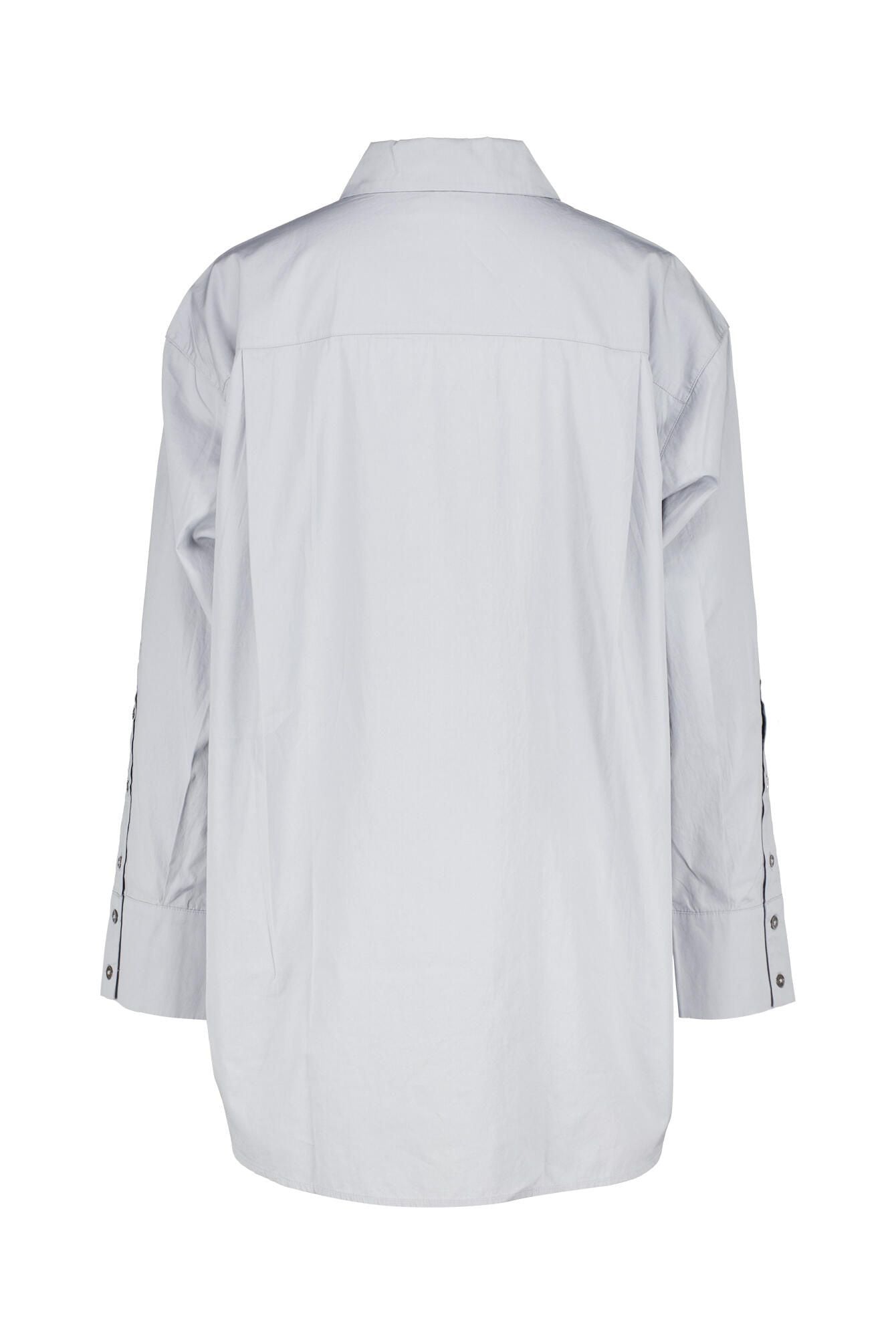 Baumwollbluse Oversized Fit