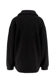 Teddy-Jacke mit Stehkragen