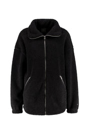 Teddy-Jacke mit Stehkragen