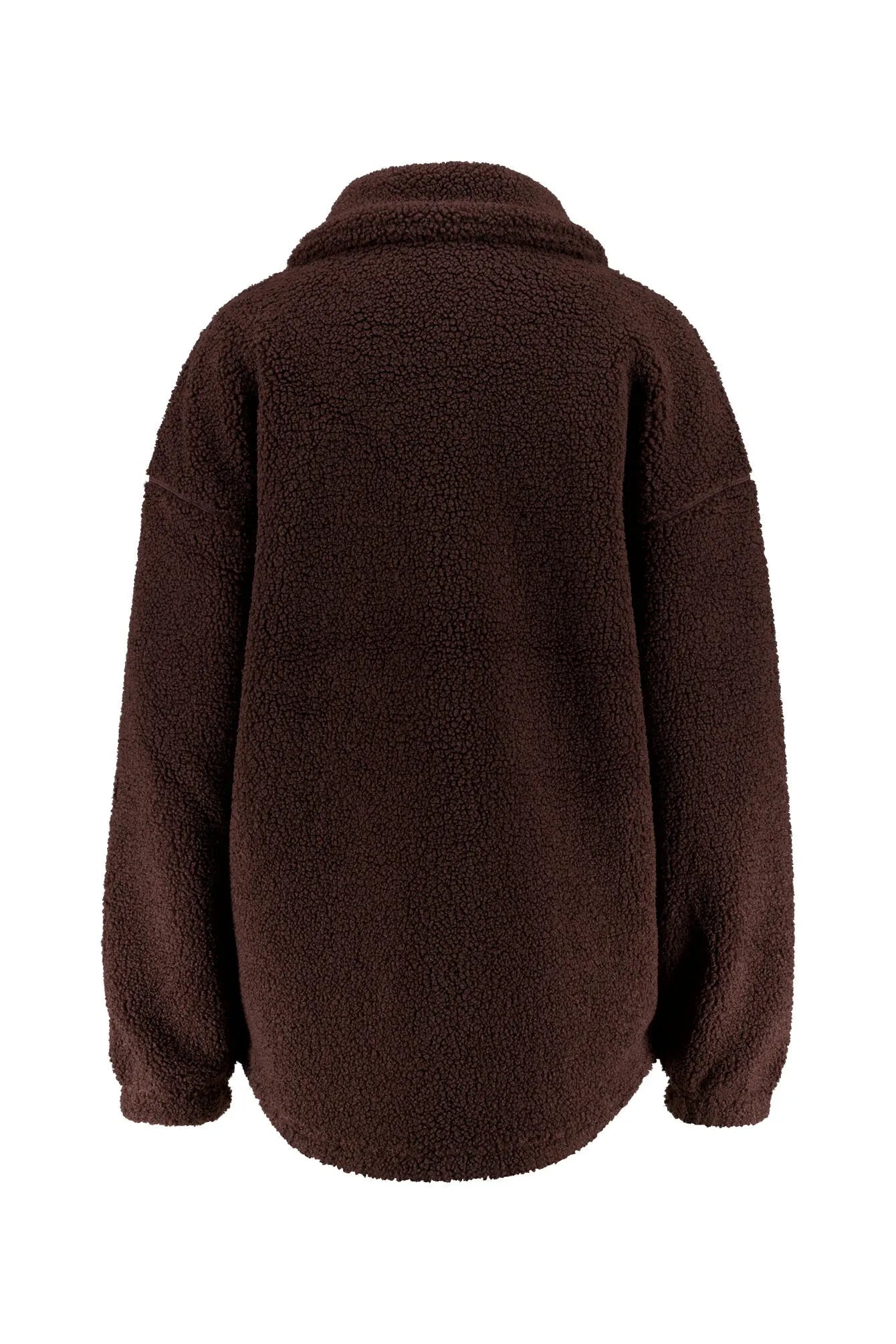 Teddy-Jacke mit Stehkragen