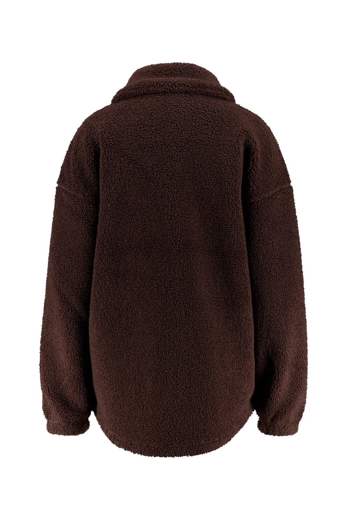 Teddy-Jacke mit Stehkragen