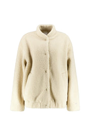 Teddy-Jacke mit Stehkragen