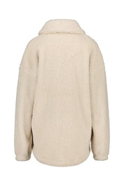 Fleecejacke in Tedd-Optik