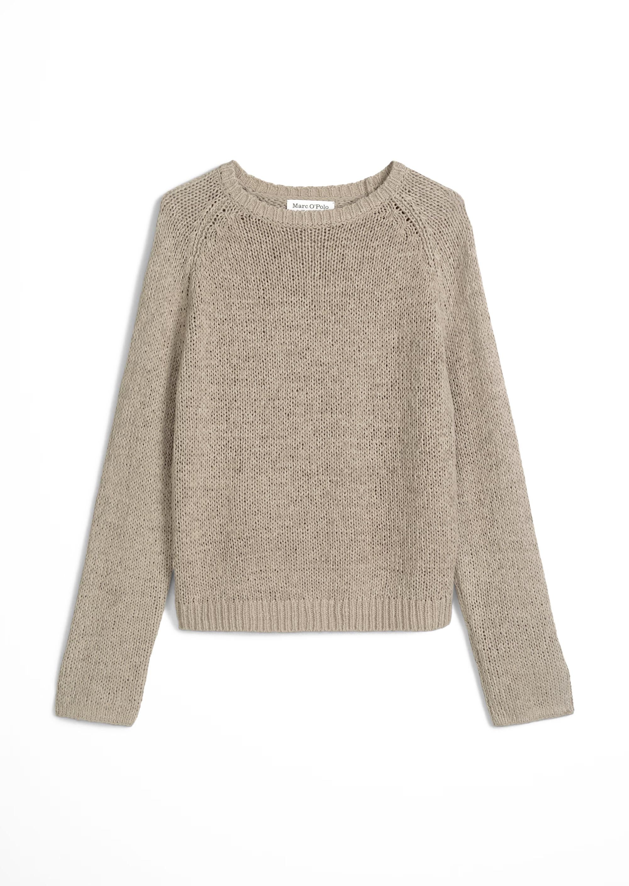 Strickpullover aus Baumwollmix