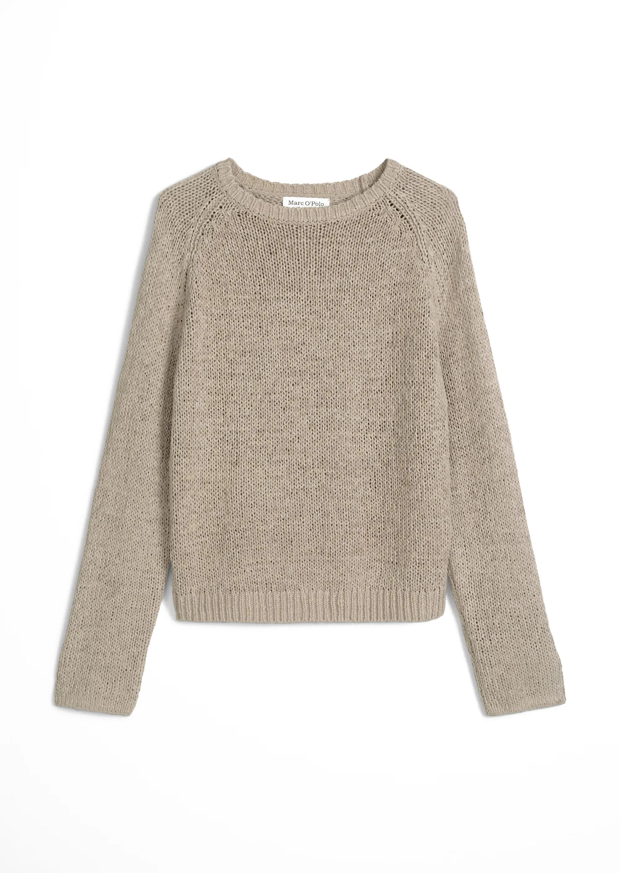 Strickpullover aus Baumwollmix
