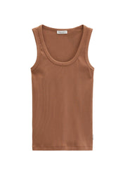 Tanktop aus Rippstrick
