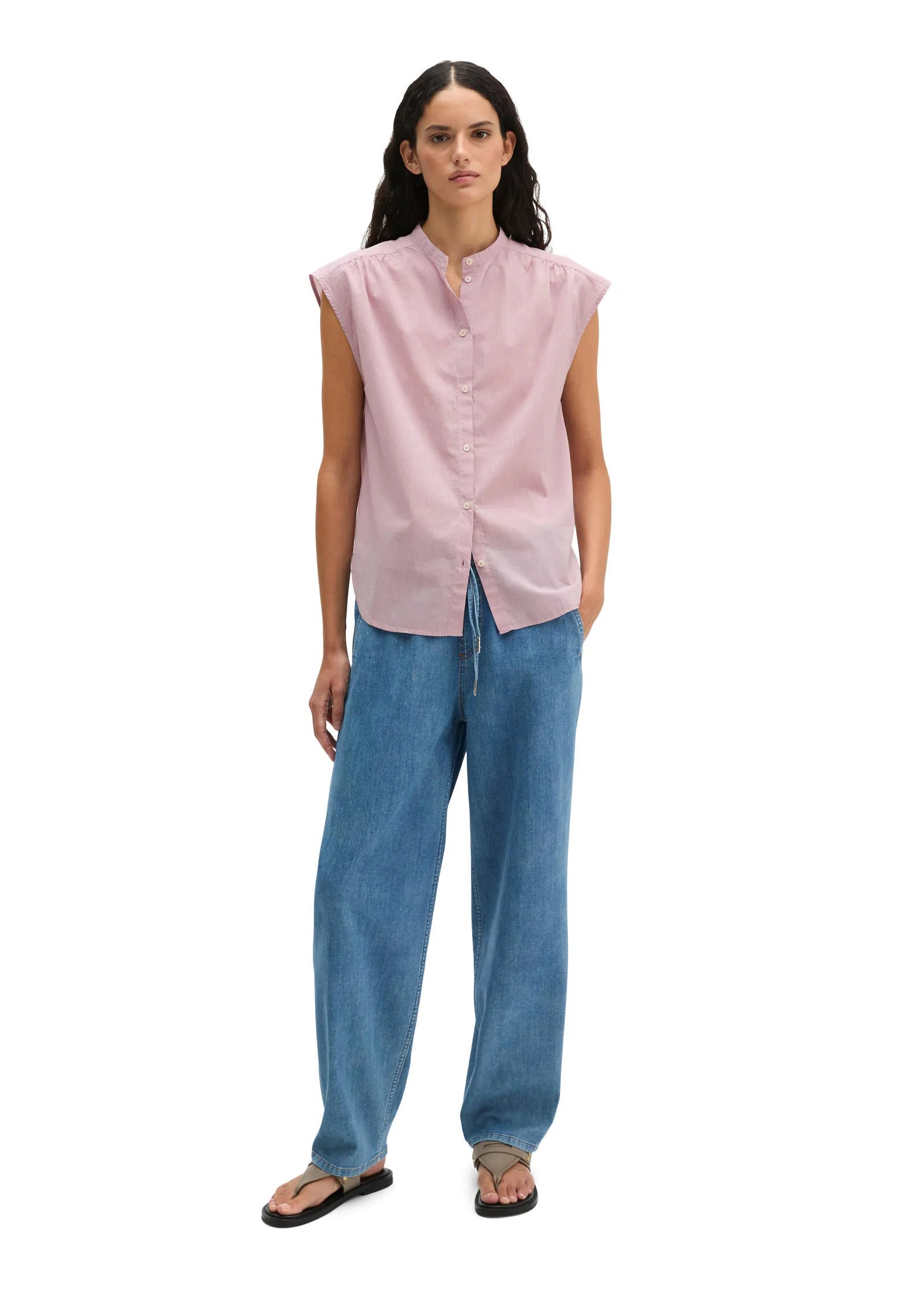 Bluse aus Baumwolle