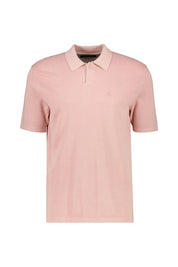 Poloshirt aus Waffelstrick