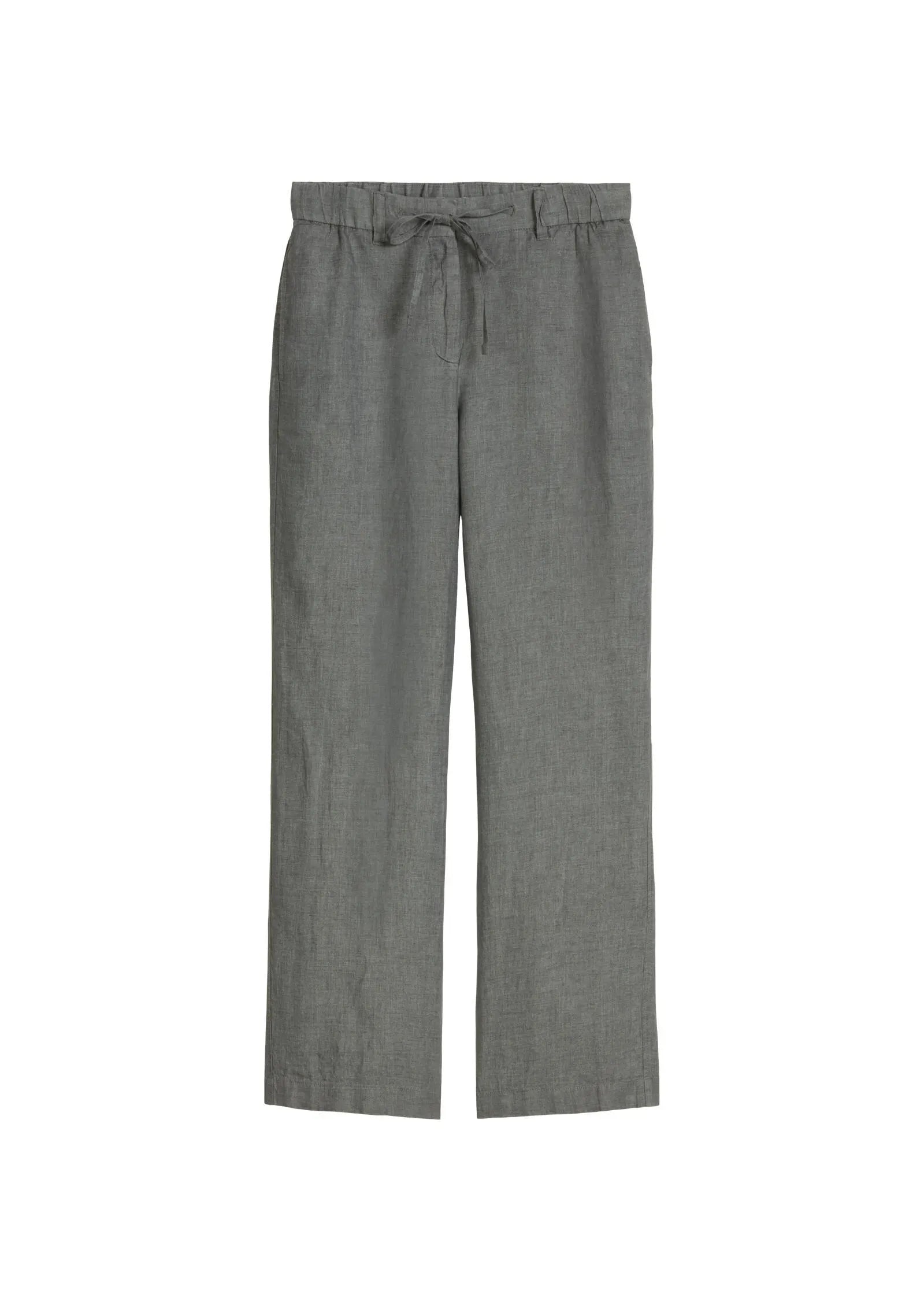 Leinenhose Straight Leg