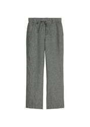 Leinenhose Straight Leg