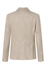 Blazer kariert aus Baumwollmix