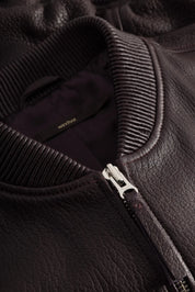 Lederjacke Regular Fit