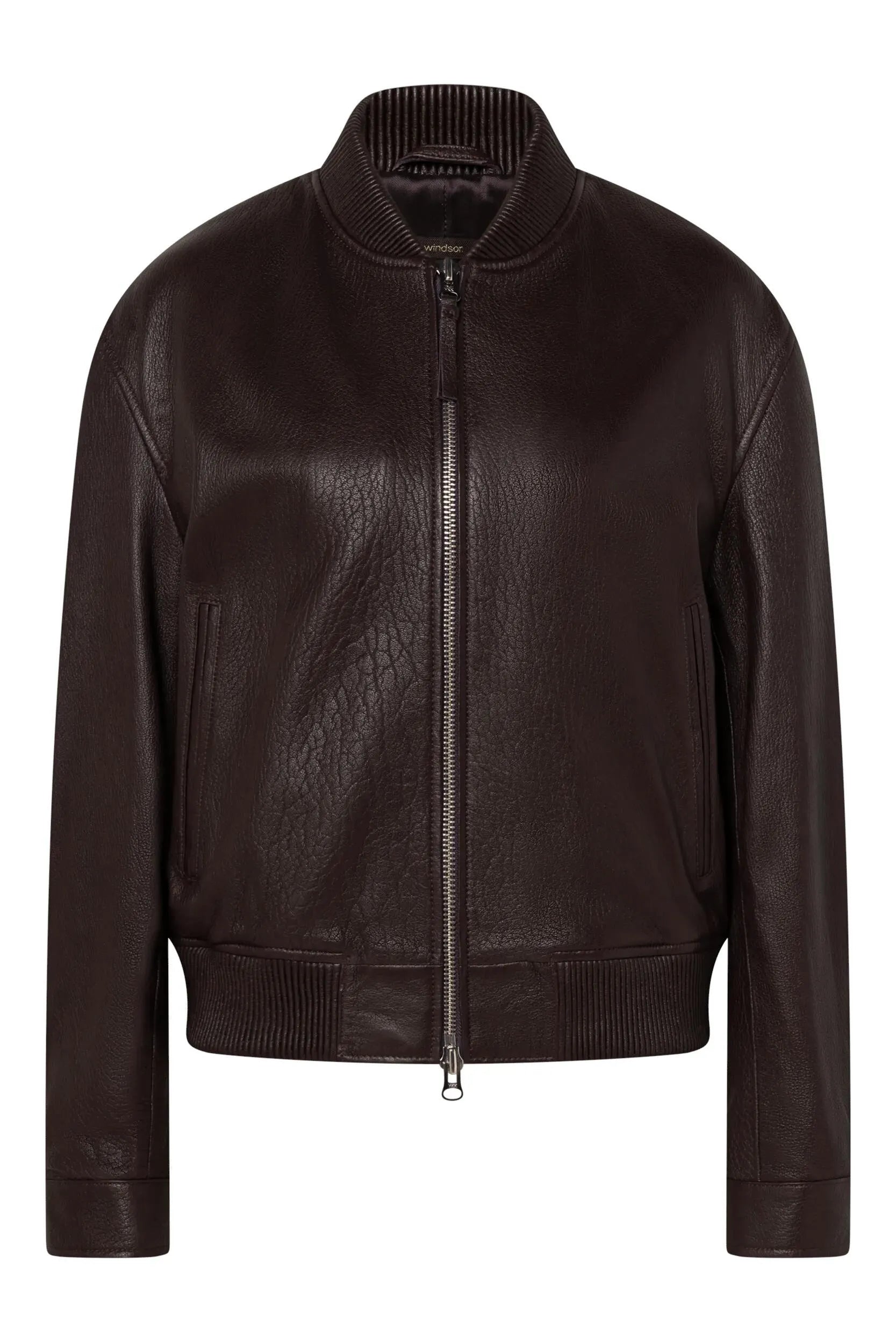 Lederjacke Regular Fit
