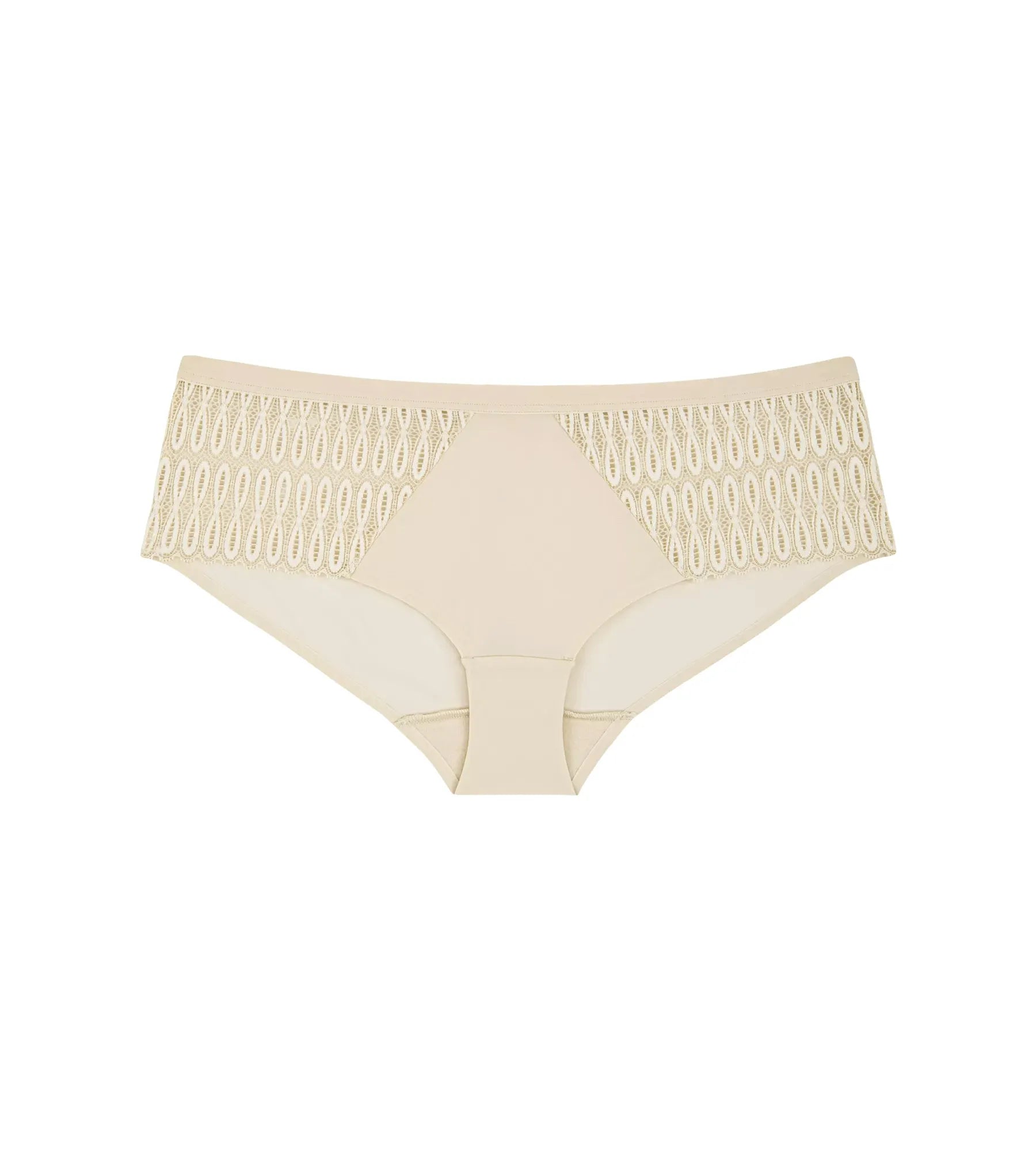 Maxi-Slip mit Spitzendetails