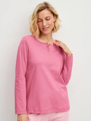 Langarmshirt aus Baumwolle