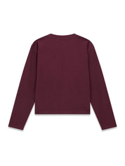 Langarmshirt aus Baumwolle