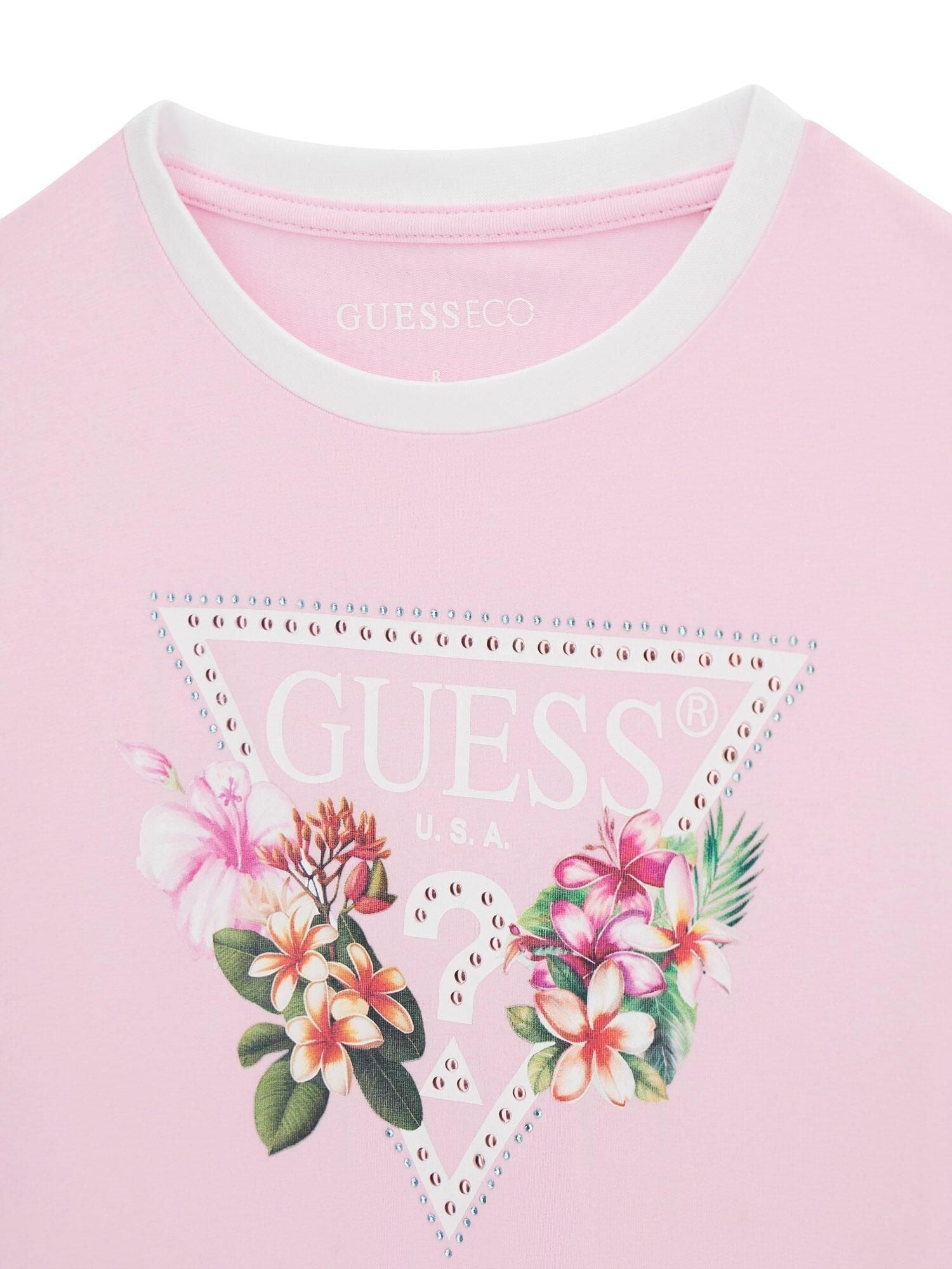 T-Shirt cropped aus Baumwolle