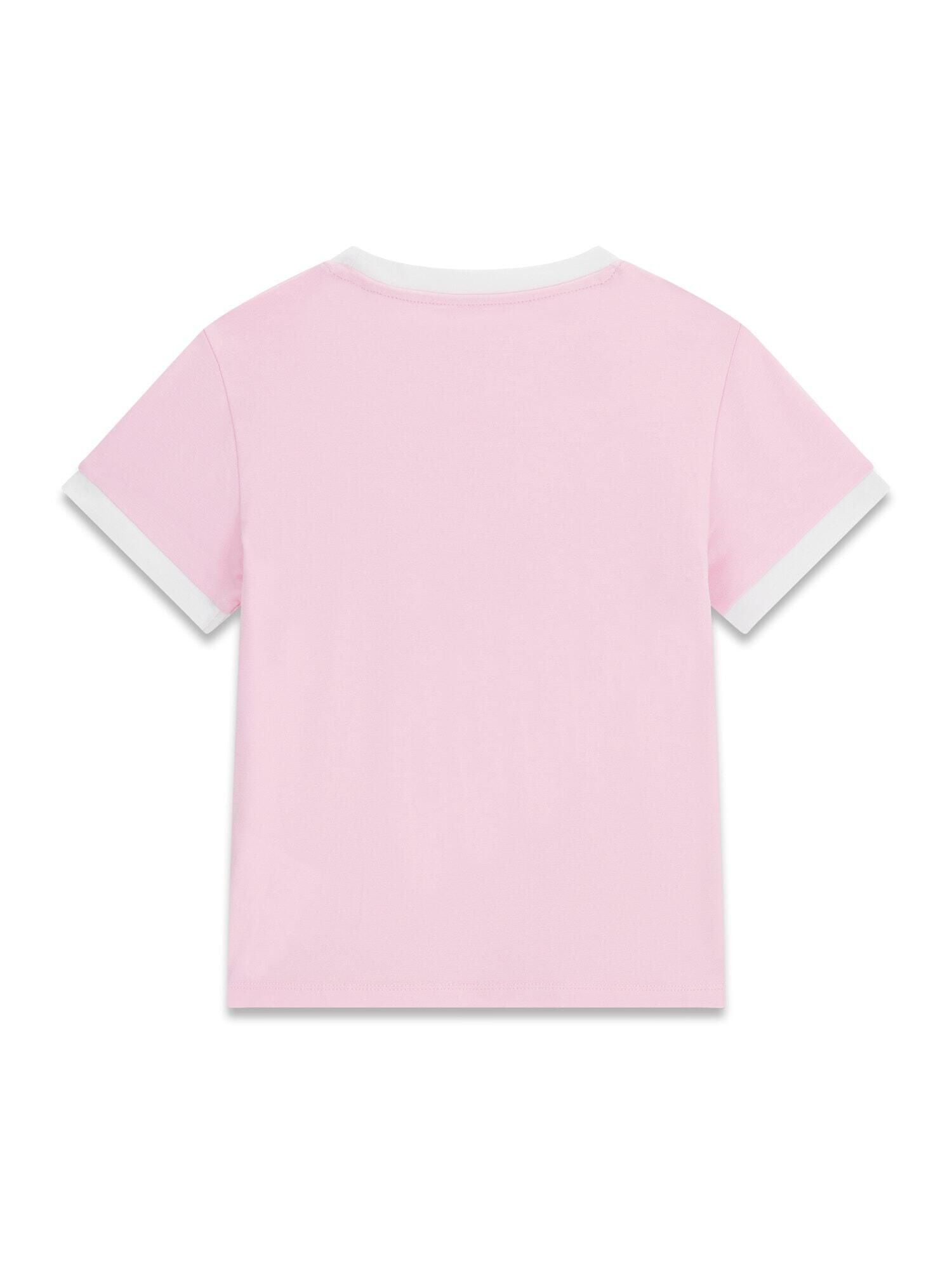 T-Shirt cropped aus Baumwolle
