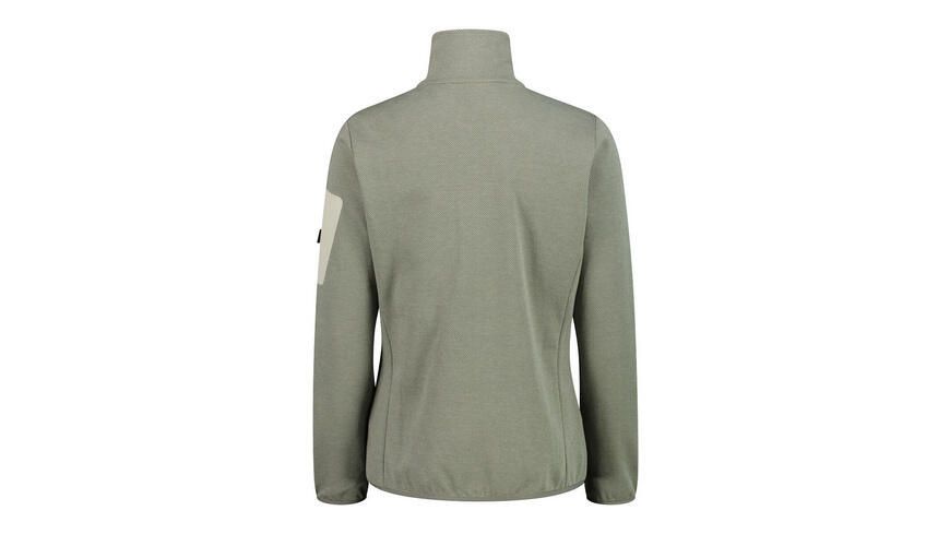 Fleecejacke mit Stehkragen