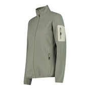 Fleecejacke mit Stehkragen