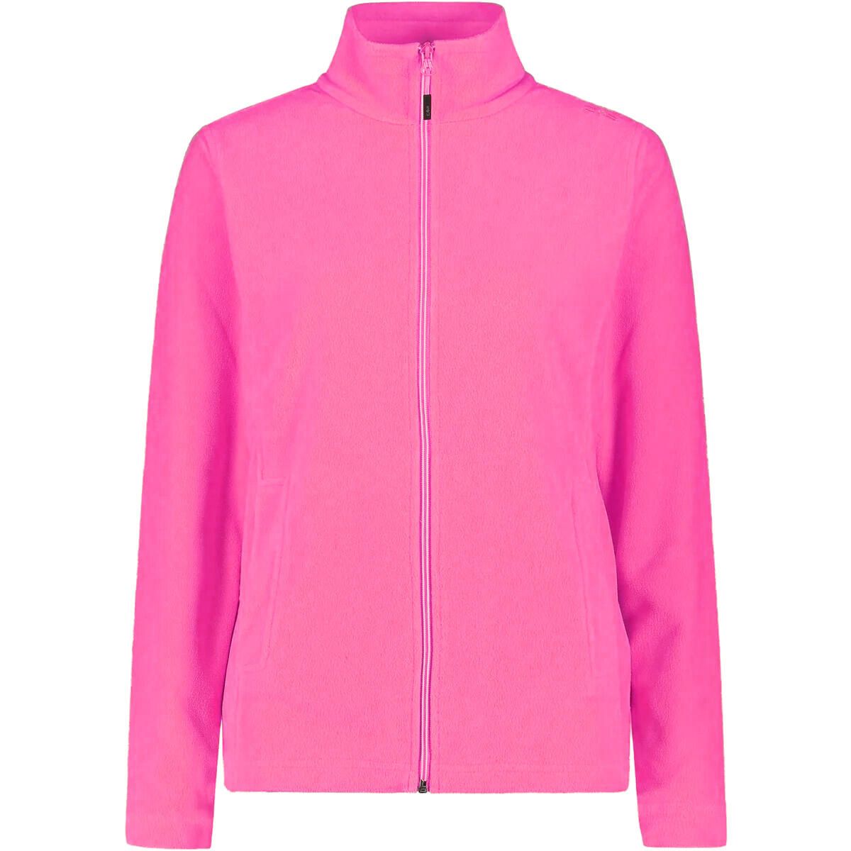 Fleecejacke mit Stehkragen