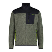 Fleecejacke mit Stehkragen
