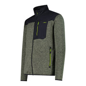 Fleecejacke mit Stehkragen