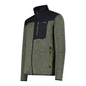 Fleecejacke mit Stehkragen