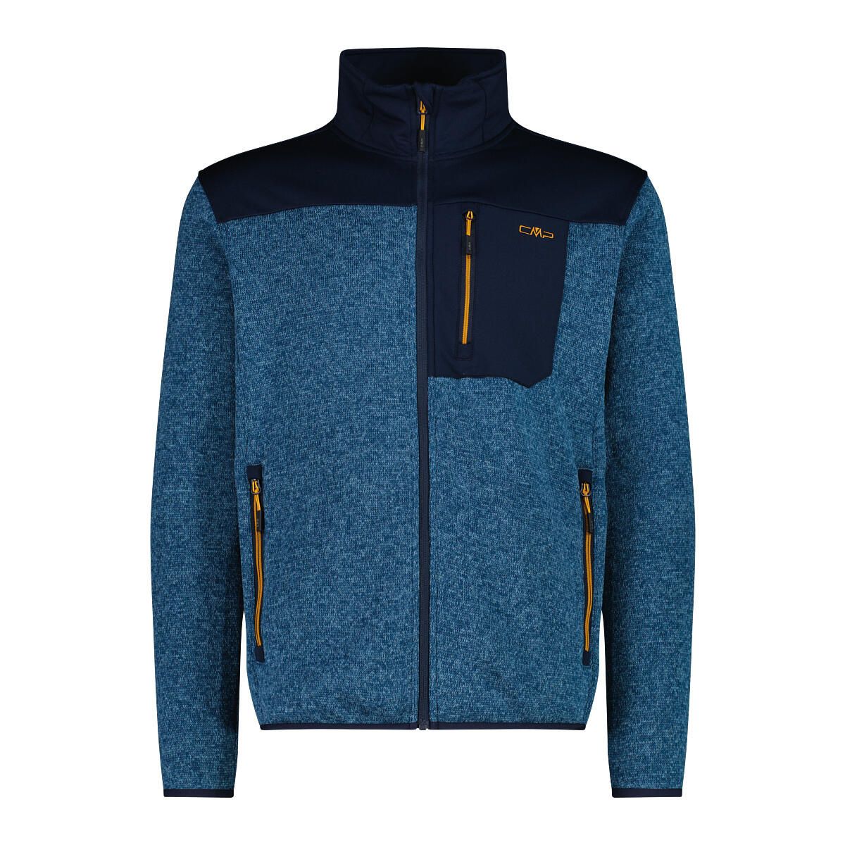 Fleecejacke mit Stehkragen