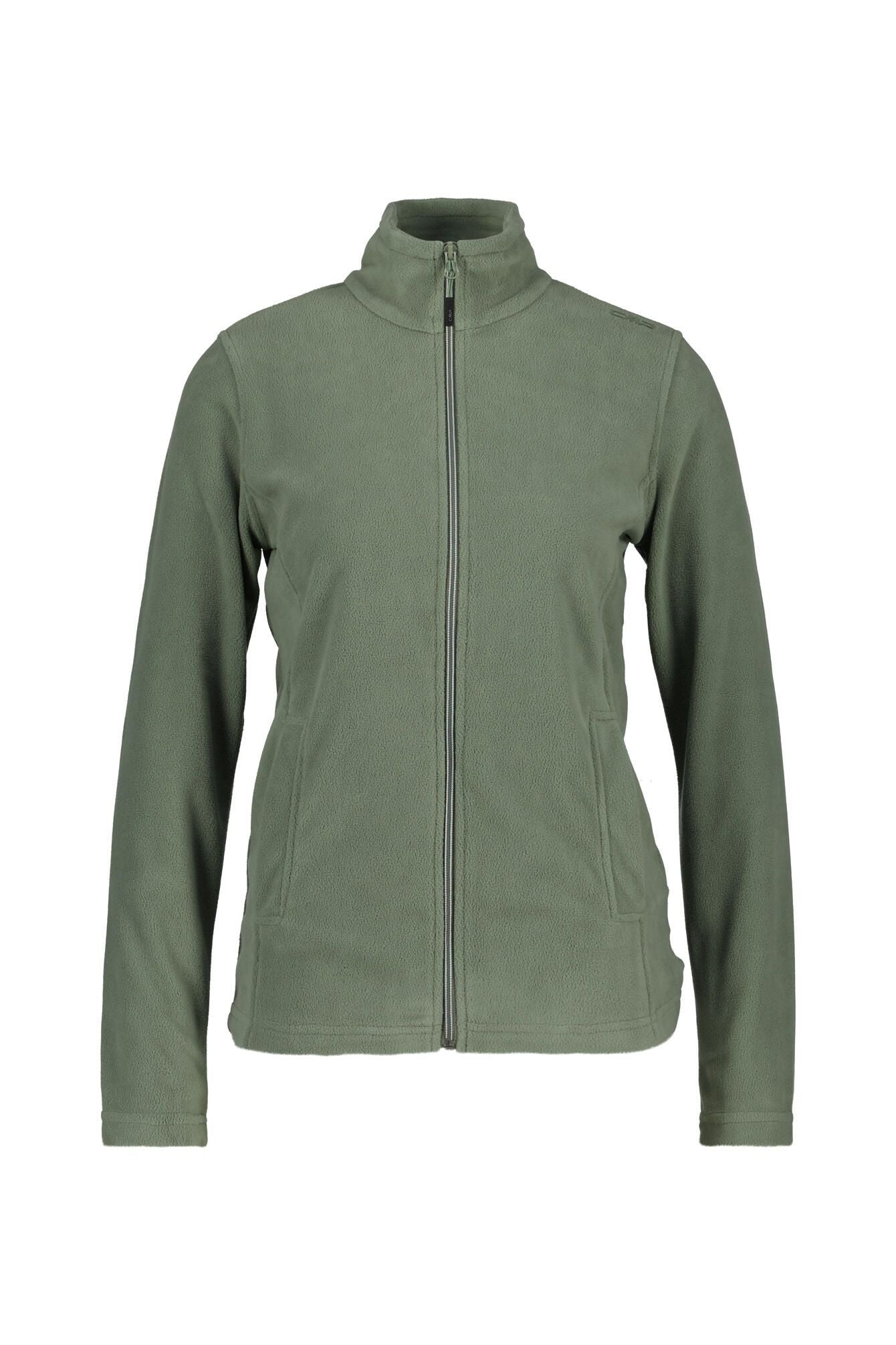 Fleecejacke mit Stehkragen