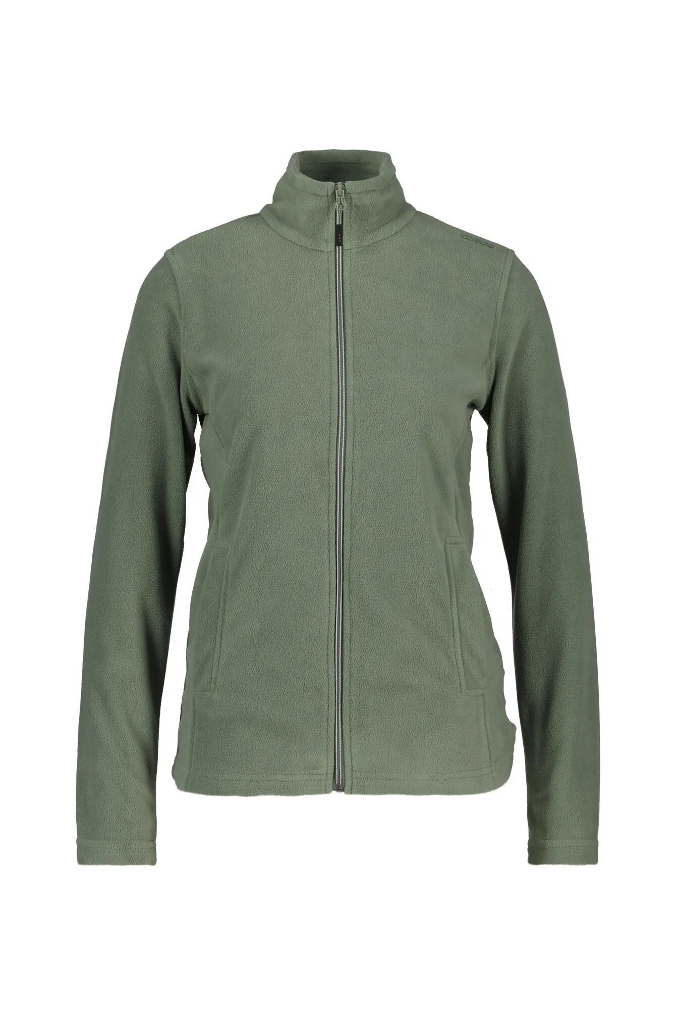 Fleecejacke mit Stehkragen