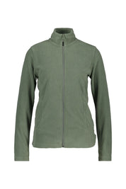 Fleecejacke mit Stehkragen