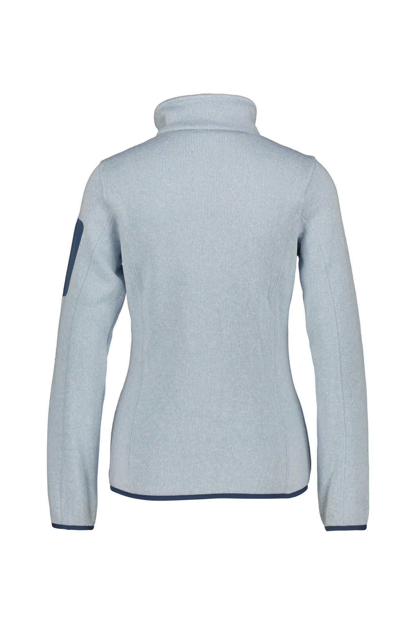 Fleecejacke mit Stehkragen