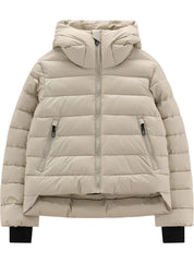 Steppjacke mit Kapuze