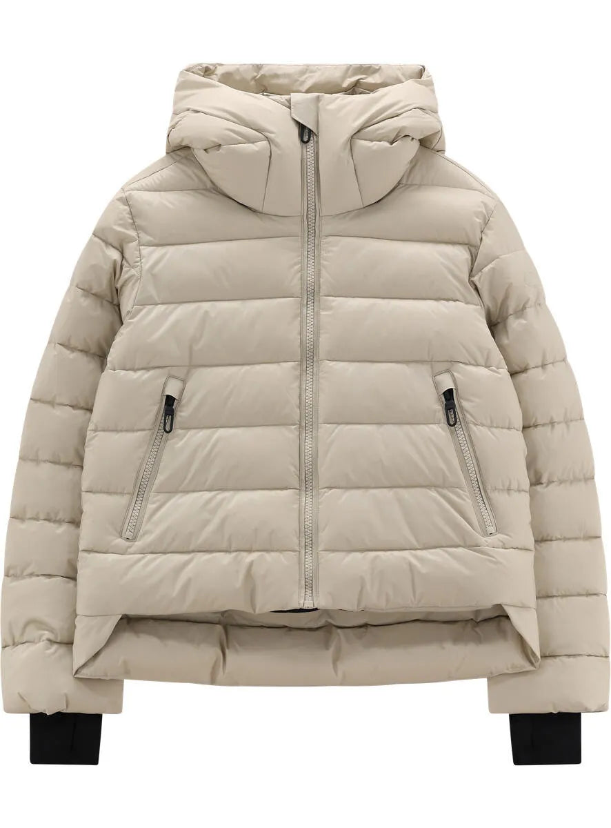 Steppjacke mit Kapuze