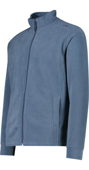 Fleecejacke mit Stehkragen
