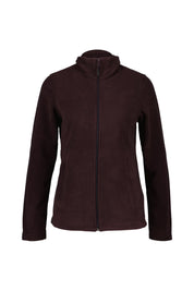 Fleecejacke mit Stehkragen