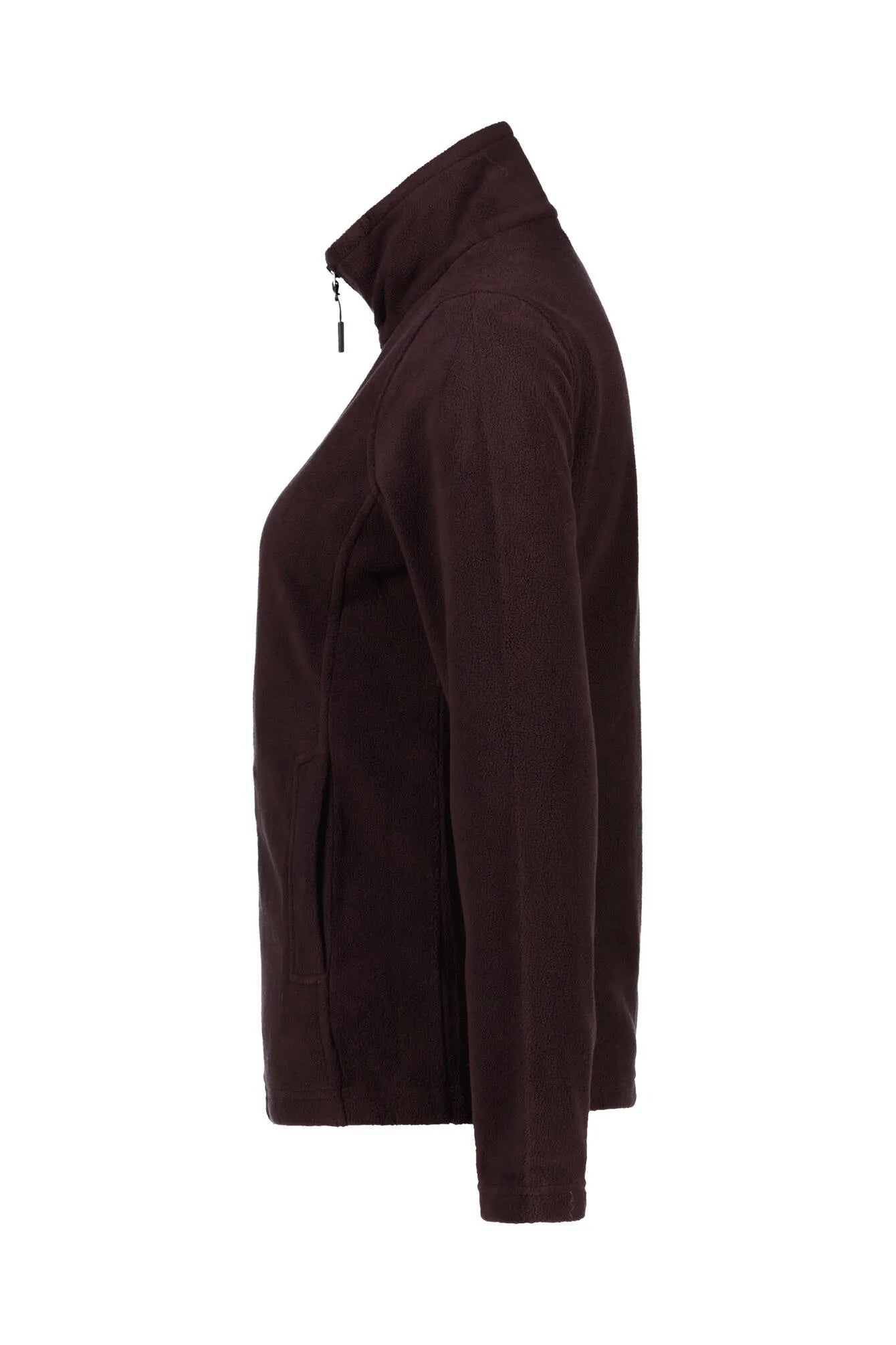 Fleecejacke mit Stehkragen