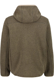 Fleecejacke mit Kapuze
