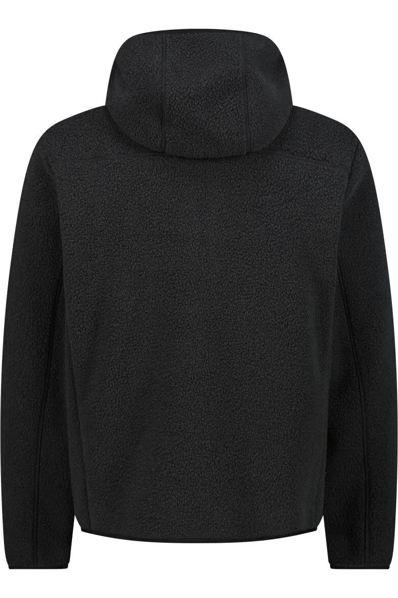 Fleecejacke mit Kapuze