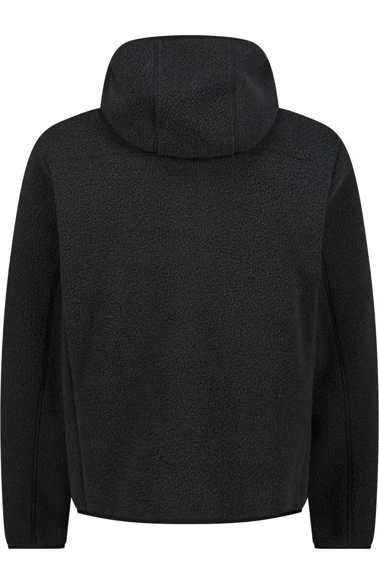 Fleecejacke mit Kapuze