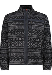 Fleecejacke mit Stehkragen