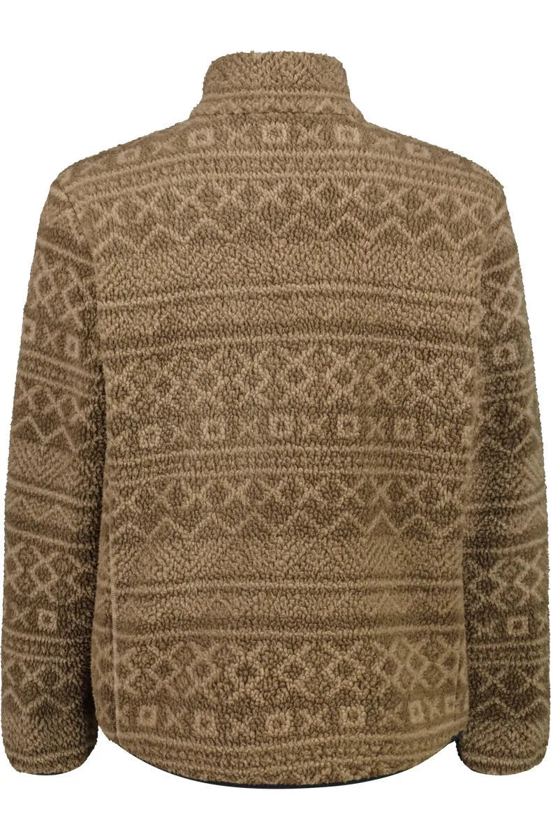 Fleecejacke mit Stehkragen