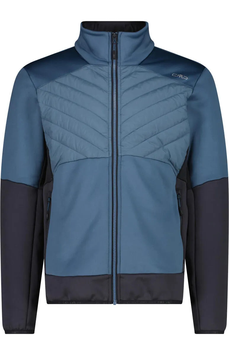 Hybridjacke mit Stehkragen